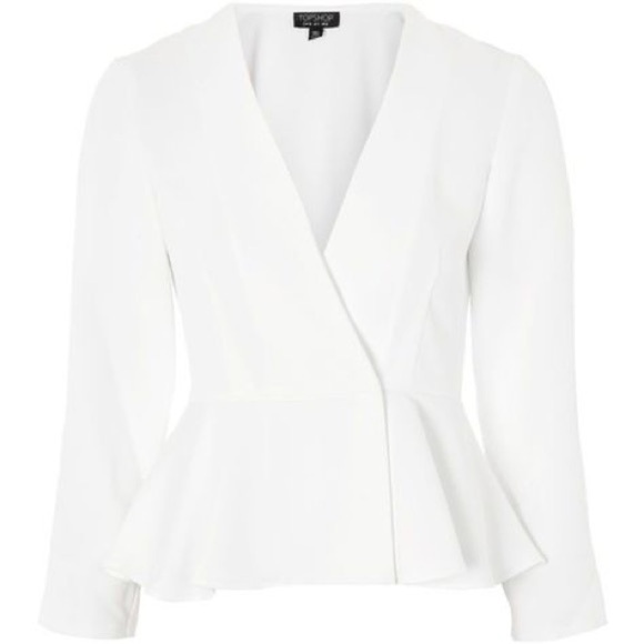 TopShop Peplum Top - Picture 9 of 9